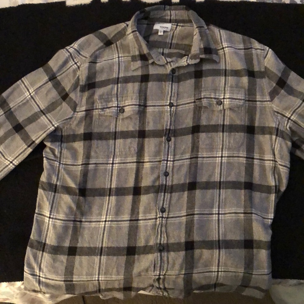 Long sleeve flannel shirt